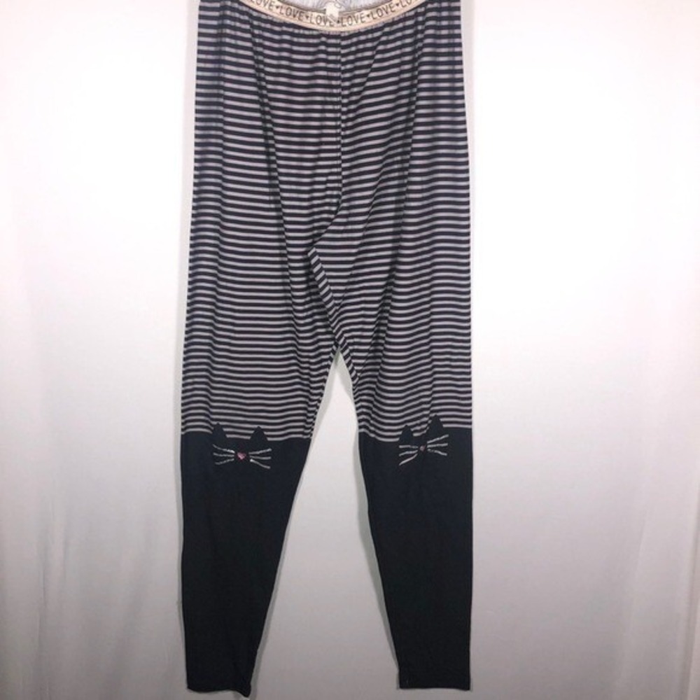 JESSICA SIMPSON Girls Kitty Leggings Size XL